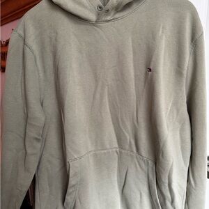 Tommy Hilfiger Sage Green Pullover Hoodie